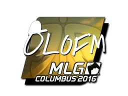印花 | olofmeister(闪亮)| 2016年 MLG 哥伦布锦标赛