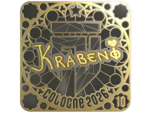 印花 | Krabeni (金色，排名) | 2026年科隆锦标赛