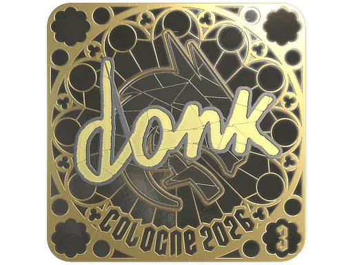 印花 | donk (金色，排名) | 2026年科隆锦标赛