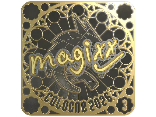 印花 | magixx (金色,排名) | 2026年科隆锦标赛