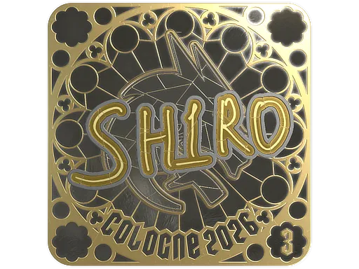 印花 | sh1ro (金色,排名) | 2026年科隆锦标赛