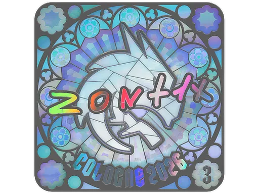 印花 | zont1x (全息,排名) | 2026年科隆锦标赛