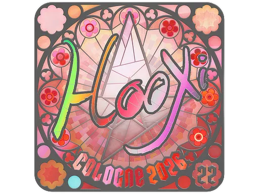 印花 | HooXi (全息，排名) | 2026年科隆锦标赛