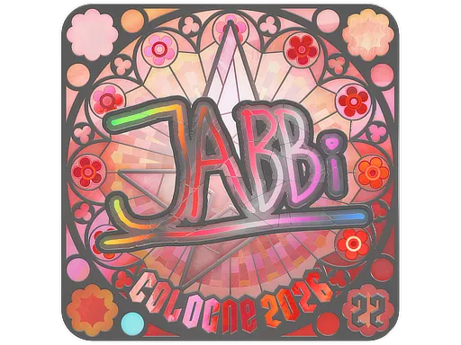 印花 | jabbi (全息，排名) | 2026年科隆锦标赛