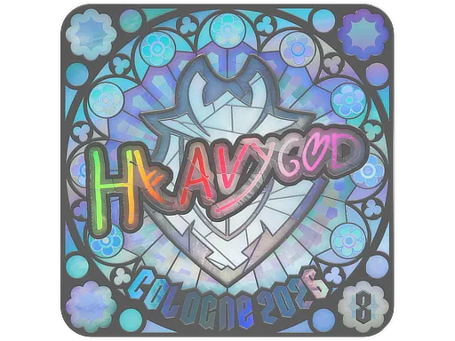 印花 | Heavygod (全息，排名) | 2026年科隆锦标赛