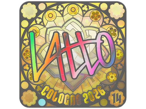 印花 | latto (全息,排名) | 2026年科隆锦标赛