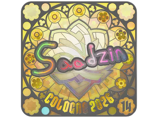 印花 | saadzin (全息，排名) | 2026年科隆锦标赛