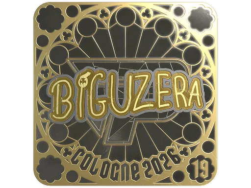 印花 | biguzera (金色，排名) | 2026年科隆锦标赛