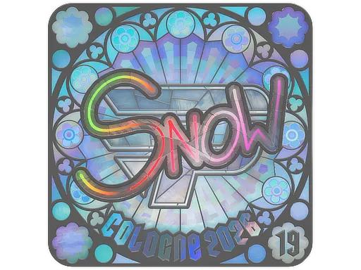 印花 | snow (全息，排名) | 2026年科隆锦标赛