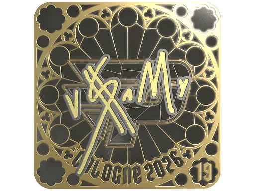 印花 | v$m (金色,排名) | 2026年科隆锦标赛