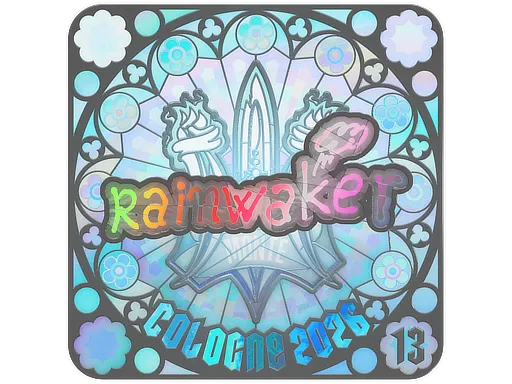 印花 | Rainwaker (全息，排名) | 2026年科隆锦标赛