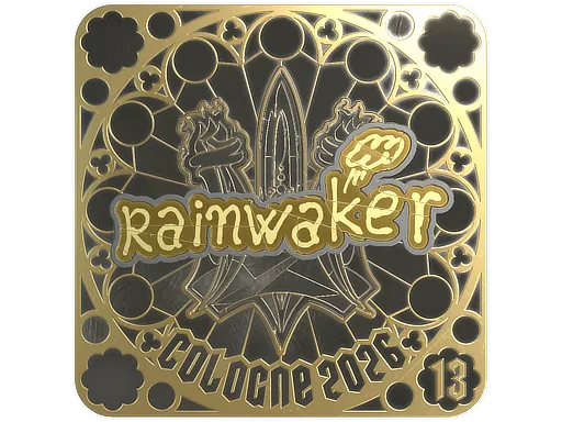 印花 | Rainwaker (金色,排名) | 2026年科隆锦标赛