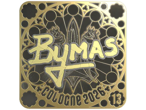 印花 | Bymas (金色，排名) | 2026年科隆锦标赛