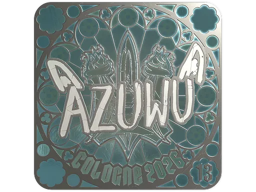 印花 | AZUWU (闪亮，排名) | 2026年科隆锦标赛