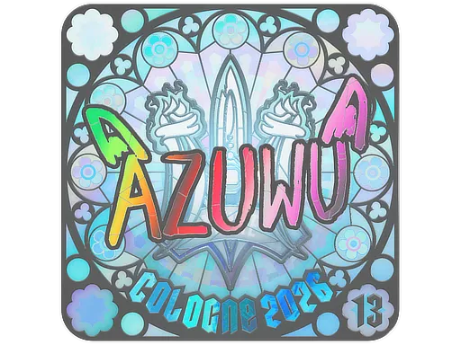 印花 | AZUWU (全息，排名) | 2026年科隆锦标赛