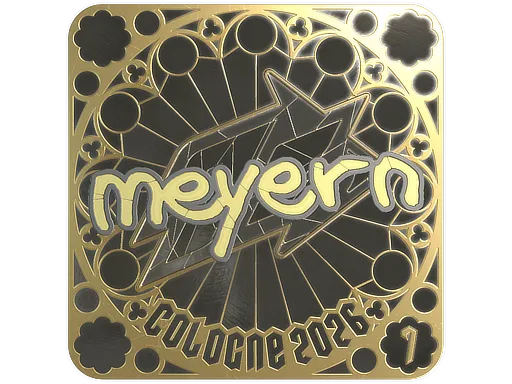 印花 | meyern (金色，排名) | 2026年科隆锦标赛