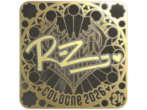 印花 | REZ (金色，排名) | 2026年科隆锦标赛