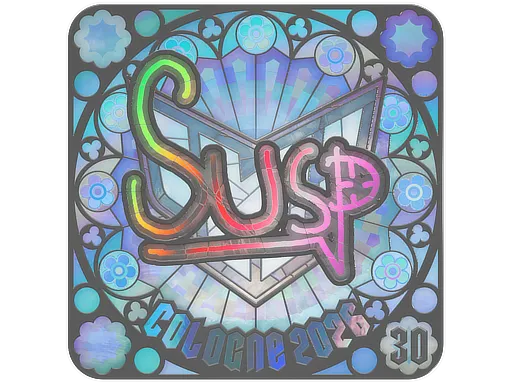 印花 | susp (全息，排名) | 2026年科隆锦标赛