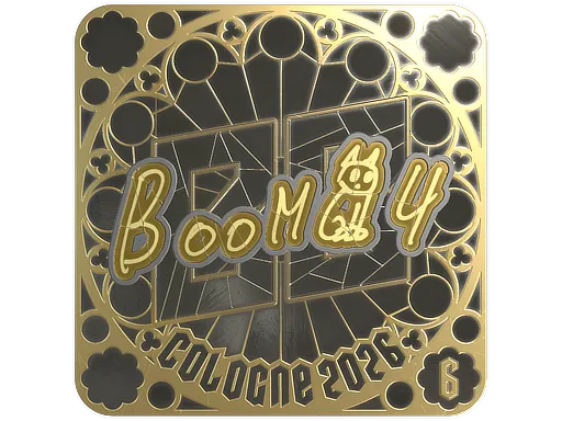 印花 | Boombl4 (金色，排名) | 2026年科隆锦标赛