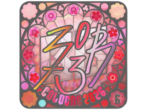 印花 | zorte (全息，排名) | 2026年科隆锦标赛