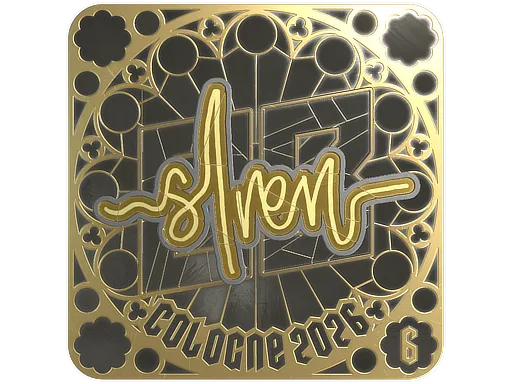 印花 | S1ren (金色,排名) | 2026年科隆锦标赛