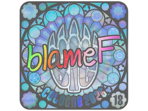 印花 | blameF (全息，排名) | 2026年科隆锦标赛
