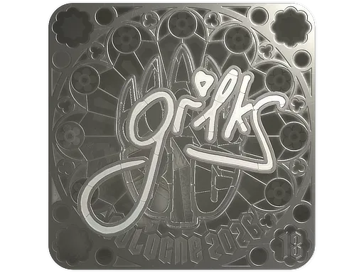 印花 | gr1ks (闪亮，排名) | 2026年科隆锦标赛