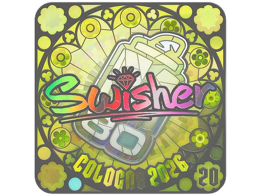 印花 | Swisher (全息,排名) | 2026年科隆锦标赛