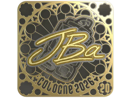 印花 | JBa (金色，排名) | 2026年科隆锦标赛