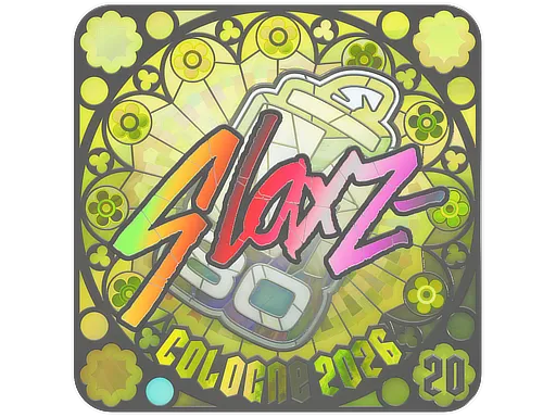 印花 | slaxz- (全息，排名) | 2026年科隆锦标赛
