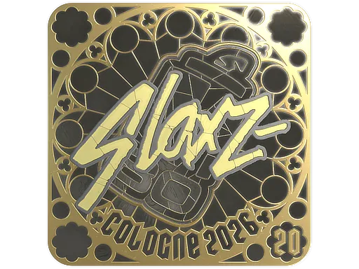 印花 | slaxz- (金色，排名) | 2026年科隆锦标赛