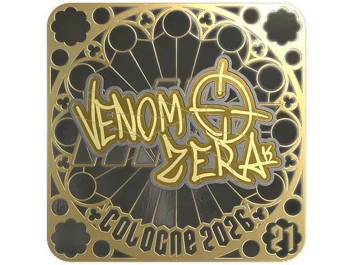 印花 | venomzera (金色,排名) | 2026年科隆锦标赛