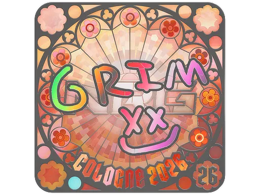 印花 | Grim (全息,排名) | 2026年科隆锦标赛