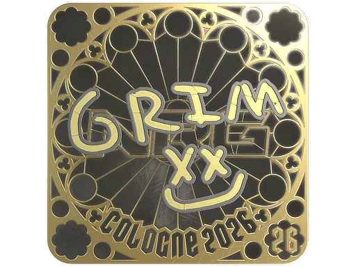 印花 | Grim (金色，排名) | 2026年科隆锦标赛