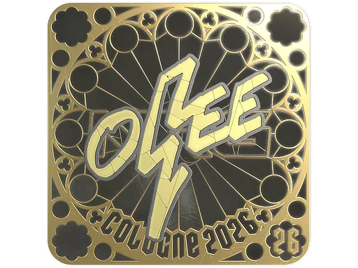 印花 | oSee (金色，排名) | 2026年科隆锦标赛
