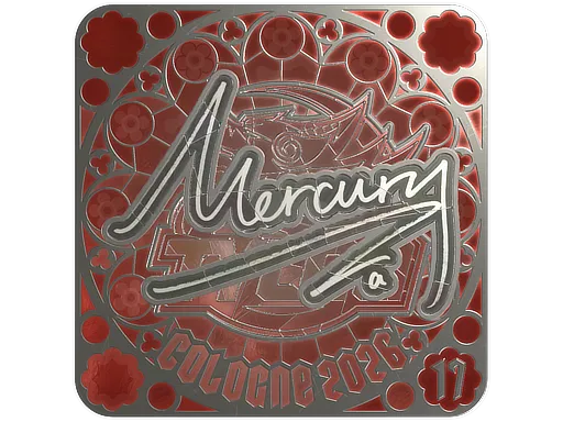 印花 | Mercury (闪亮，排名) | 2026年科隆锦标赛