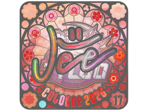 印花 | Jee (全息,排名) | 2026年科隆锦标赛