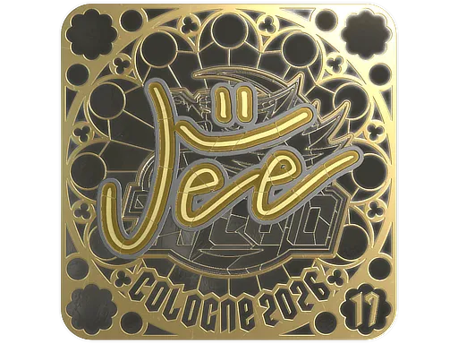 印花 | Jee (金色,排名) | 2026年科隆锦标赛
