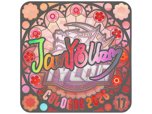 印花 | JamYoung (全息，排名) | 2026年科隆锦标赛