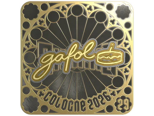 印花 | gafolo (金色，排名) | 2026年科隆锦标赛
