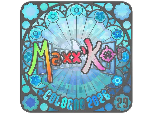 印花 | maxxor (全息,排名) | 2026年科隆锦标赛