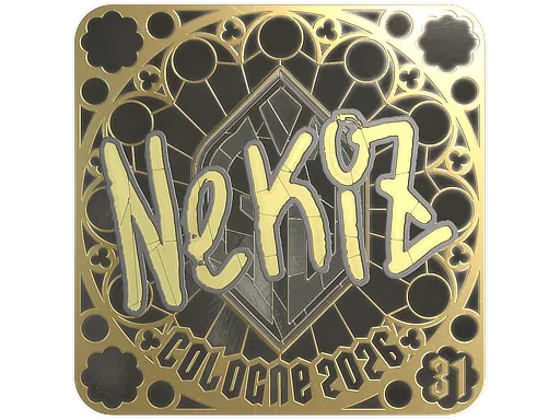 印花 | NEKiZ (金色,排名) | 2026年科隆锦标赛
