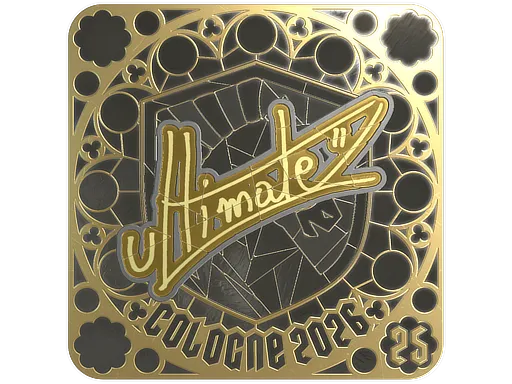 印花 | ultimate (金色，排名) | 2026年科隆锦标赛