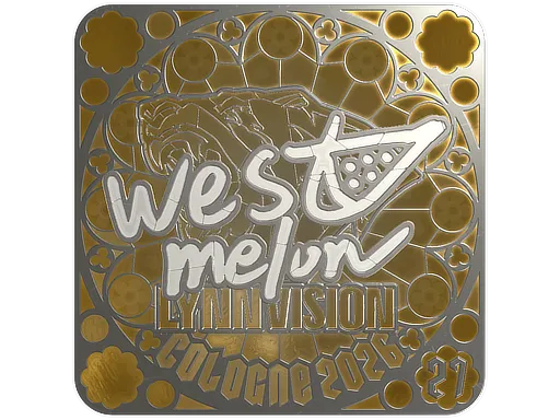 印花 | westmelon (闪亮,排名) | 2026年科隆锦标赛
