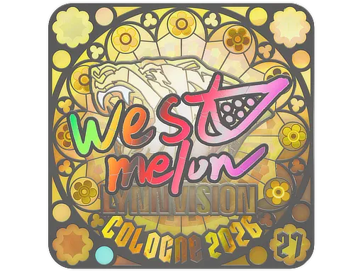 印花 | westmelon (全息，排名) | 2026年科隆锦标赛