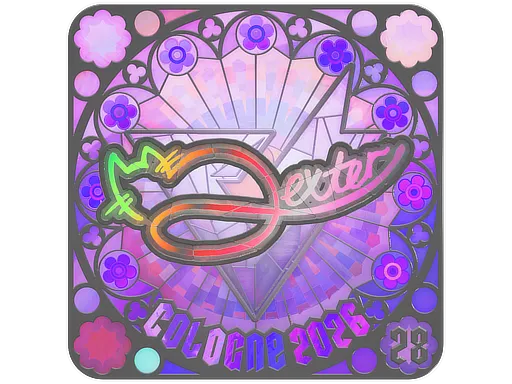 印花 | dexter (全息,排名) | 2026年科隆锦标赛