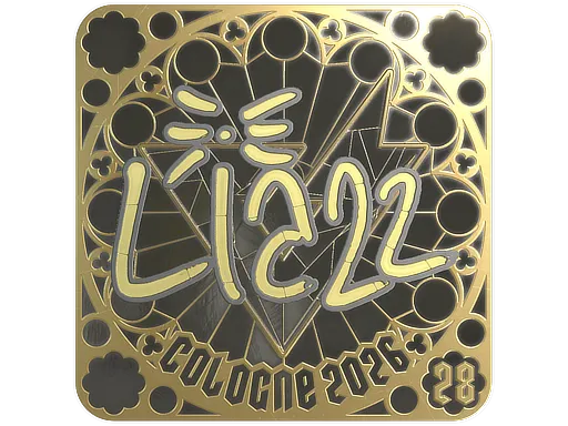 印花 | Liazz (金色，排名) | 2026年科隆锦标赛