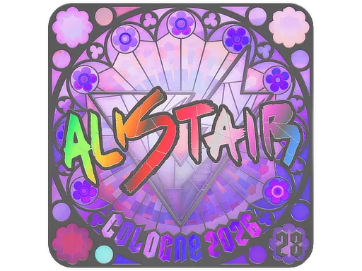 印花 | aliStair (全息，排名) | 2026年科隆锦标赛