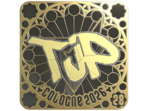 印花 | TjP (金色，排名) | 2026年科隆锦标赛