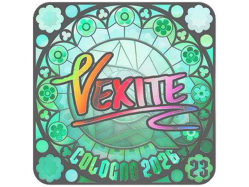印花 | vexite (全息,排名) | 2026年科隆锦标赛